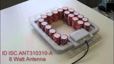 RFID Reading 1000 Casino Chips in 3.5 seconds