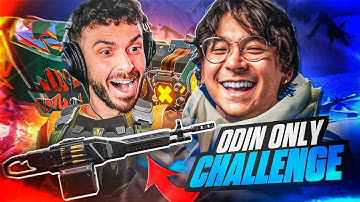 TENZ TRIES THE ODIN ONLY CHALLENGE ft Tarik