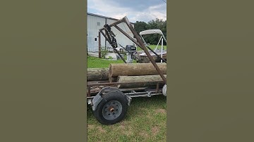 return springs on the log arch trailer