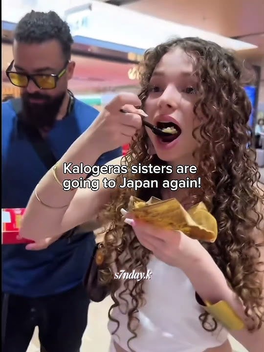 Another vlog! #kalogerassisters #curlyhair #edit #japan #fyp #kalogeras #viral #sundaykalogeras
