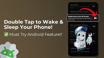 How to Enable Double Tap to Wake or Sleep on Android | Quick Tips