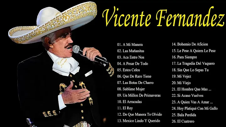 VICENTEFERNANDEZ SUS MEJORES EXITOS LAS 35 GRANDES...