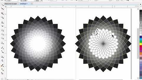 CorelDraw X7 Floral Logo Design In Urdu and Hindi 2019