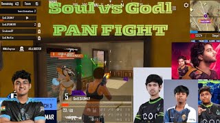 Soul🆚️Godl PAN FIGHT #mortal #goblin #godl #saumay #nakul #soul