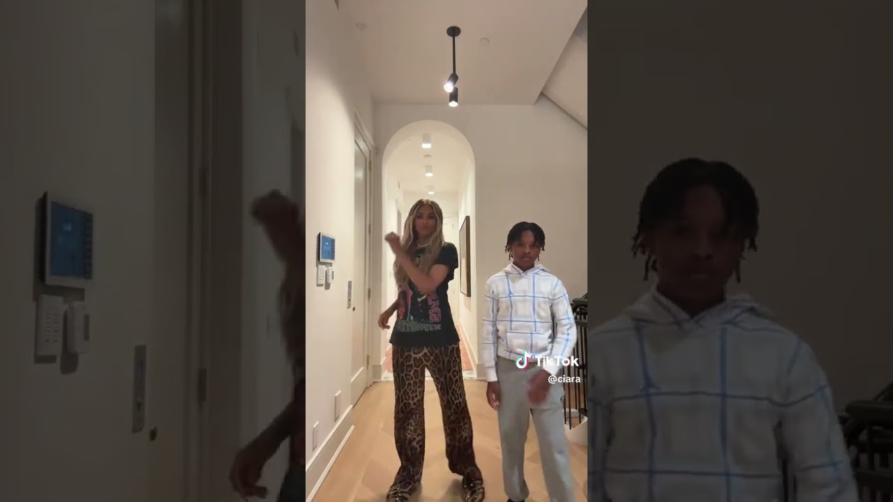 Ciara and Future Zahir dancing to Confess Your Love by Jiandro on TikTok