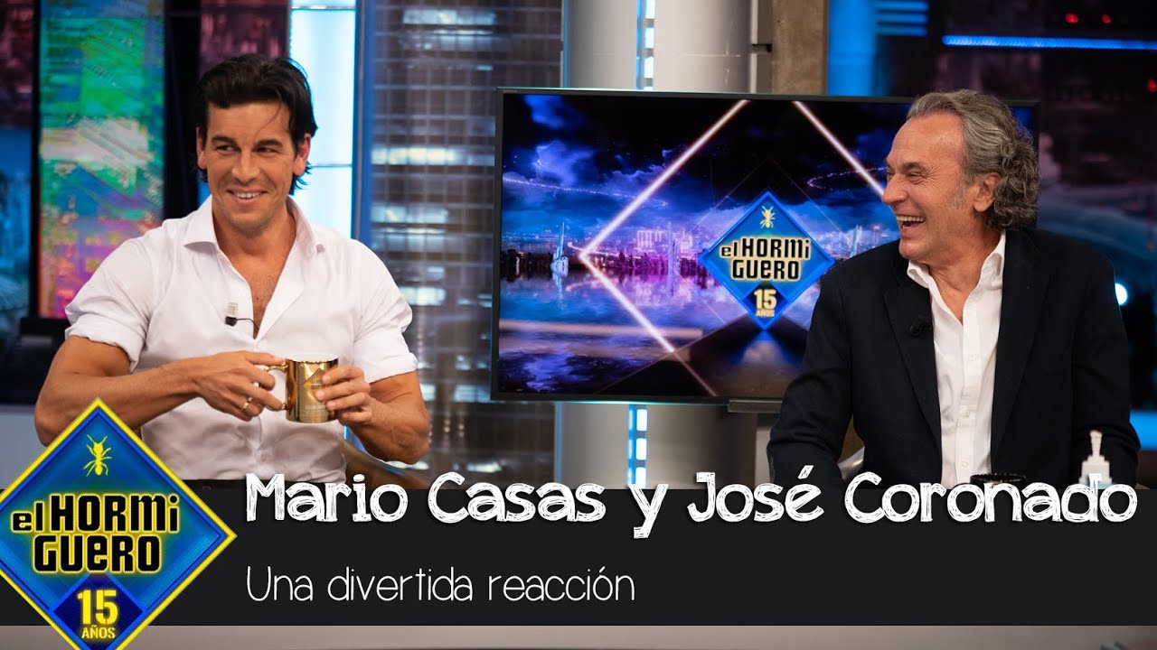 La reacción de Mario Casas al verse en 'Los hombres de Paco' diez años más joven - El Hormiguero