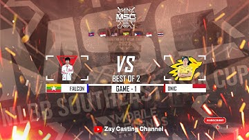 [Game - 1] Falcon Esports vs Onic Esports MSC 2022 Day 1