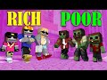 Monster School FAMILY VS FAMILY POOR VS RICH Minecraft Animation