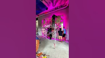 CÁCH LẮP ĐẶT TRANH ĐÁ XUYÊN SÁNG. #thicongnoithat #thietkenhadep #thietkenoithat