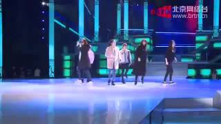 160202 T ara Lovey Dovey cute rehearsal 20 Feb On Beijing TV