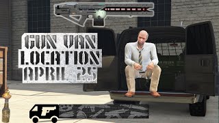 Gun Van Location Today April 25 | GTA Online Gun Van Location TODAY | Unlock Railgun