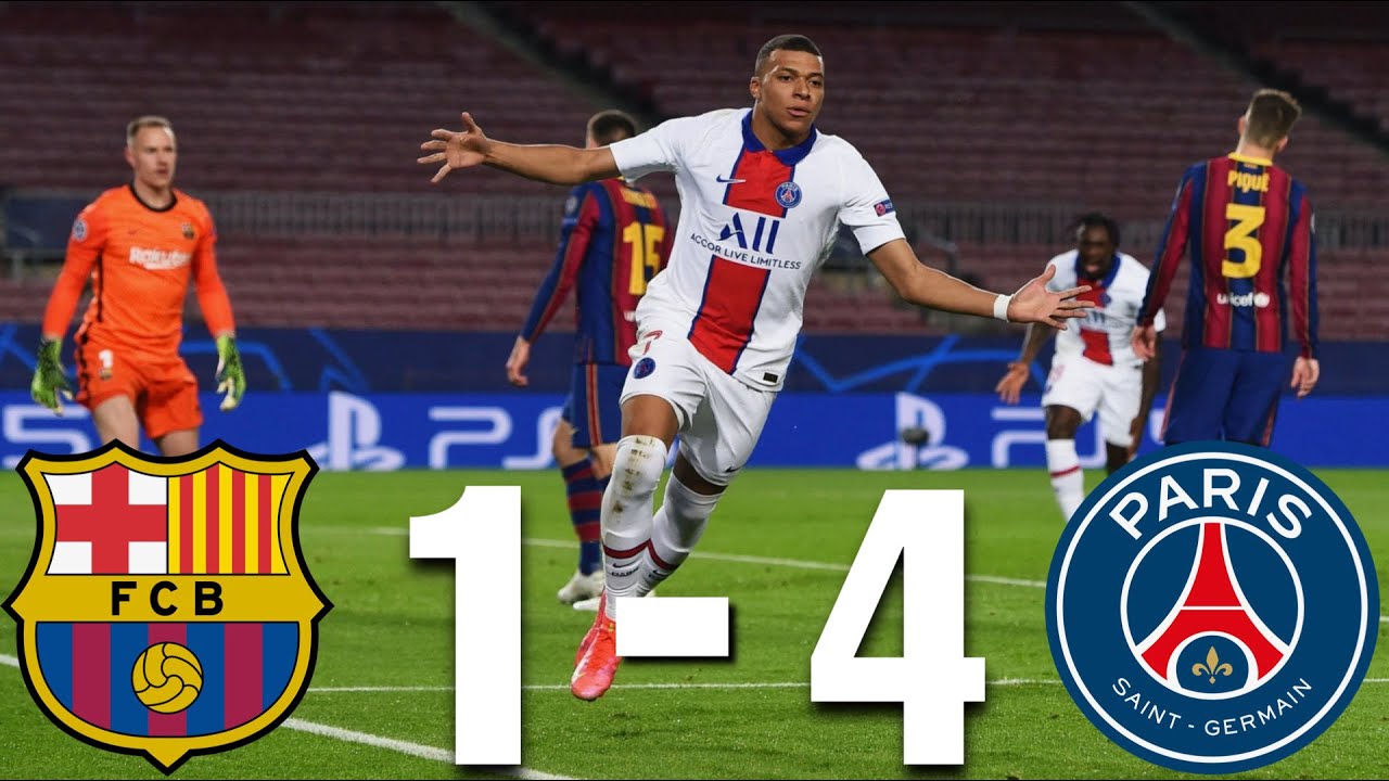 Barcelona vs PSG 1-4, Champions League, Round of 16, 2021 - MATCH REVIEW 