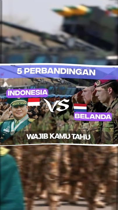 5 Perbandingan Indonesia VS Belanda #shorts #vs #indonesia #netherlands #fakta #top5 #military