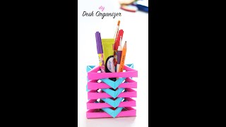 DIY Desk Organizer | Desk Decor | Back to School screenshot 5