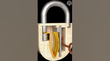 DIY Wooden Lock And Key | Padlock And Key - Clip 89