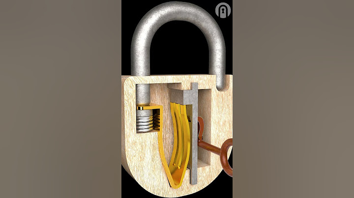 DIY Wooden Lock And Key | Padlock And Key - Clip 89