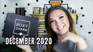 DECEMBER 2020 BOXYCHARM UNBOXING AND REVIEW