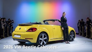 2026 VW Beetle Cabriolet Review: Fun, Style, And Freedom