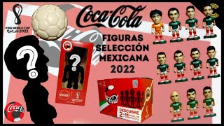 COCA - COLA FIGURAS MÉXICO QATAR 2022 ⚽ | Selección Mexicana | Cabezones | Unboxing 📦 | Español