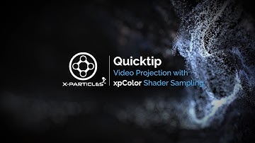 X-Particles Quick Tip - xpColor Shader Sampling HD