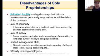 BUS102 Chapter 4 Forms of Business Part 1