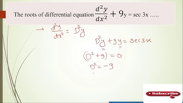 M3#MCQ on Linear Diff. equation with constant coefficient ( LDE) [ Hindi ]# Online exam-Part A #GATE