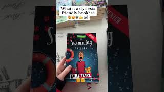 What is a dyslexia friendly book? 👀🤯😍📚👍 ad #dyslexiaawareness #dyslexia