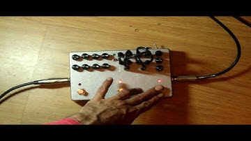 suntsituzz- DIY Stompbox- delay, fuzz, lowpass filter, and a lfo all in one.