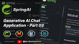 GenAI Chat  Application with Java &amp; SpringBoot | MistralAI &amp; MySQL | Part-02