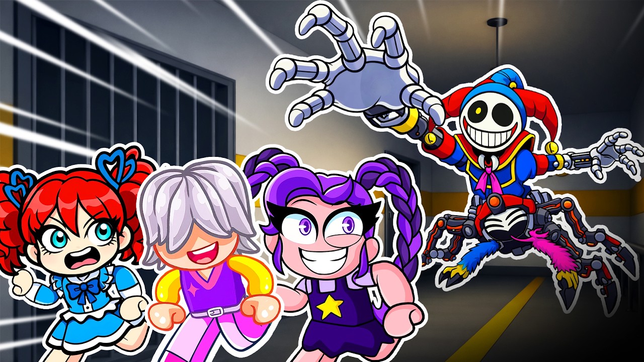 Saja Boys & Lily Lovebraids Escape From The PROTOTYPE Prison in Roblox! | Poppy Playtime