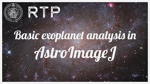 Robotic Telescope Project: Basic analysis of exoplanet transit data in AstroImageJ