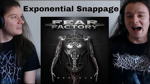 (REACTION) Fear Factory - Autonomous Combat System