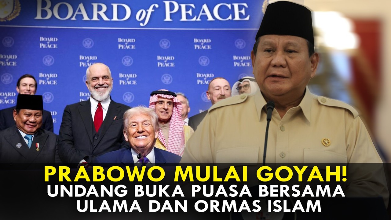 PRABOWO MULAI GOYAH! UNDANG BUKA PUASA BERSAMA ULAMA DAN ORMAS ISLAM