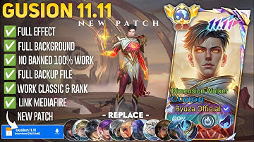 Script Gusion 11.11 - Dimension Walker No Password | Full Effect Voice | Patch Terbaru