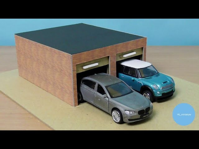 Fabriquer un garage en carton pour enfants - FemininBio