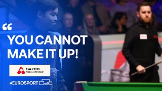 Fourteenth frame DRAMA between Si Jiahui & Jak Jones 🫨 | 2024 World Snooker Championship Highlights