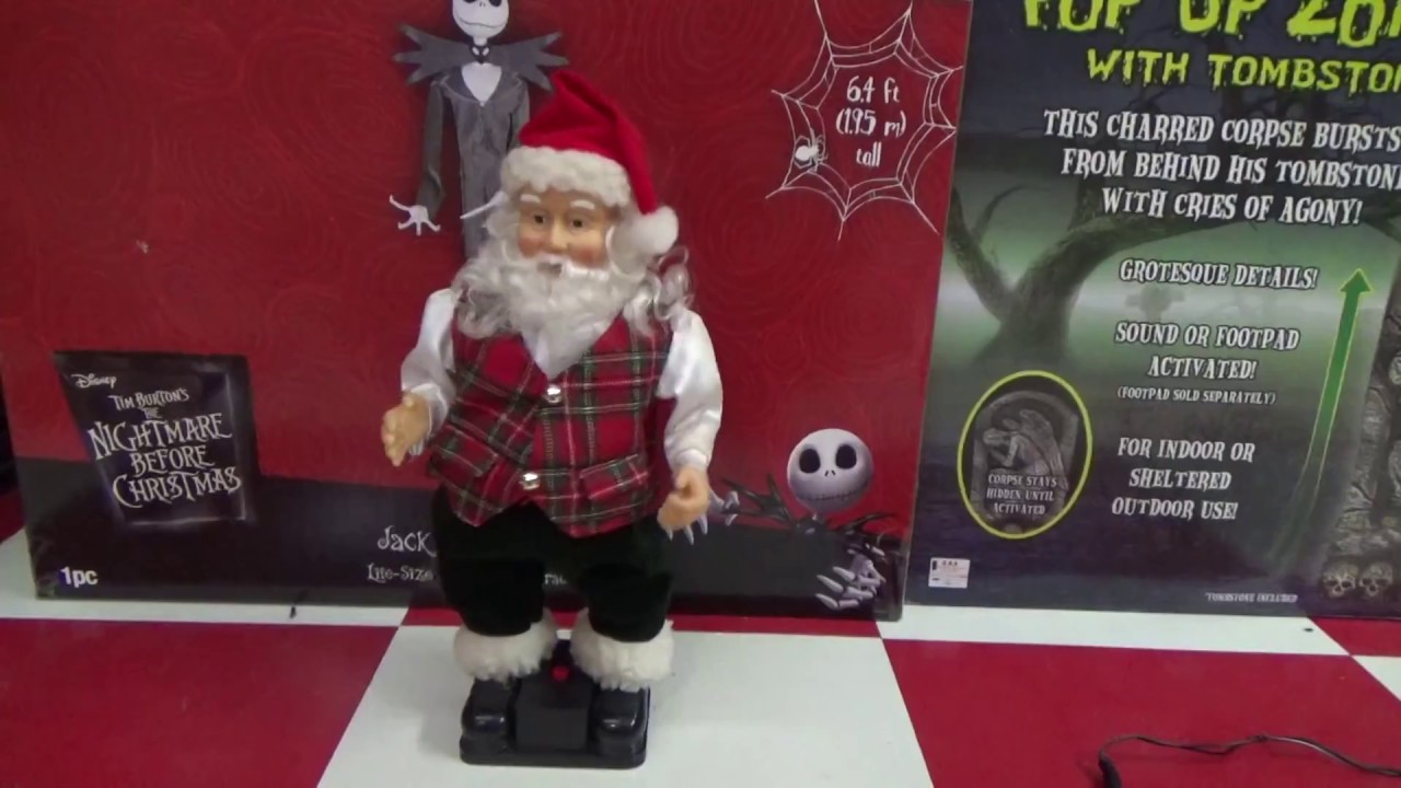 Gemmy Christmas Animated Hip Swinging Santa (Miniature Version) (3