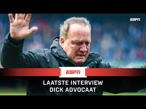 Bedankt voor alles Dick! 🙏😍 | Emotioneel afscheidsinterview Dick Advocaat