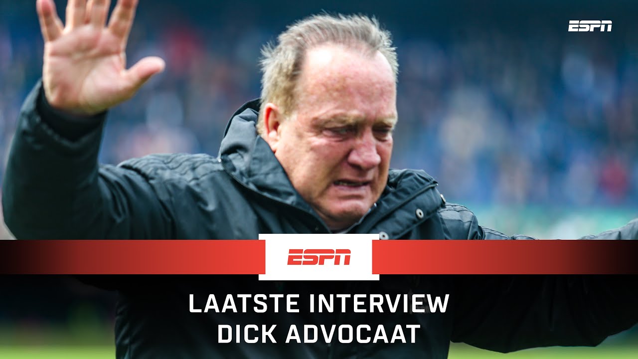Bedankt voor alles Dick! 🙏😍 | Emotioneel afscheidsinterview Dick Advocaat
