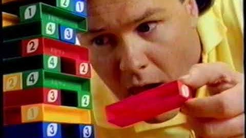 1996 Uno Stacko Game "Adds a Twist" TV Commercial