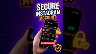 How To Protect Instagram Account From Hackers #instagramsecurity #SecureInstagram