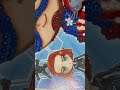 ASMR | #diamondpainting #art #capitanamerica #sound | Diamond Painting 💎