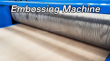 ZZCHRYSO Wood Embossing Machine For WPC/MDF Panel Board: Deep 3D Texture in 3 Minutes, 5× Faster!