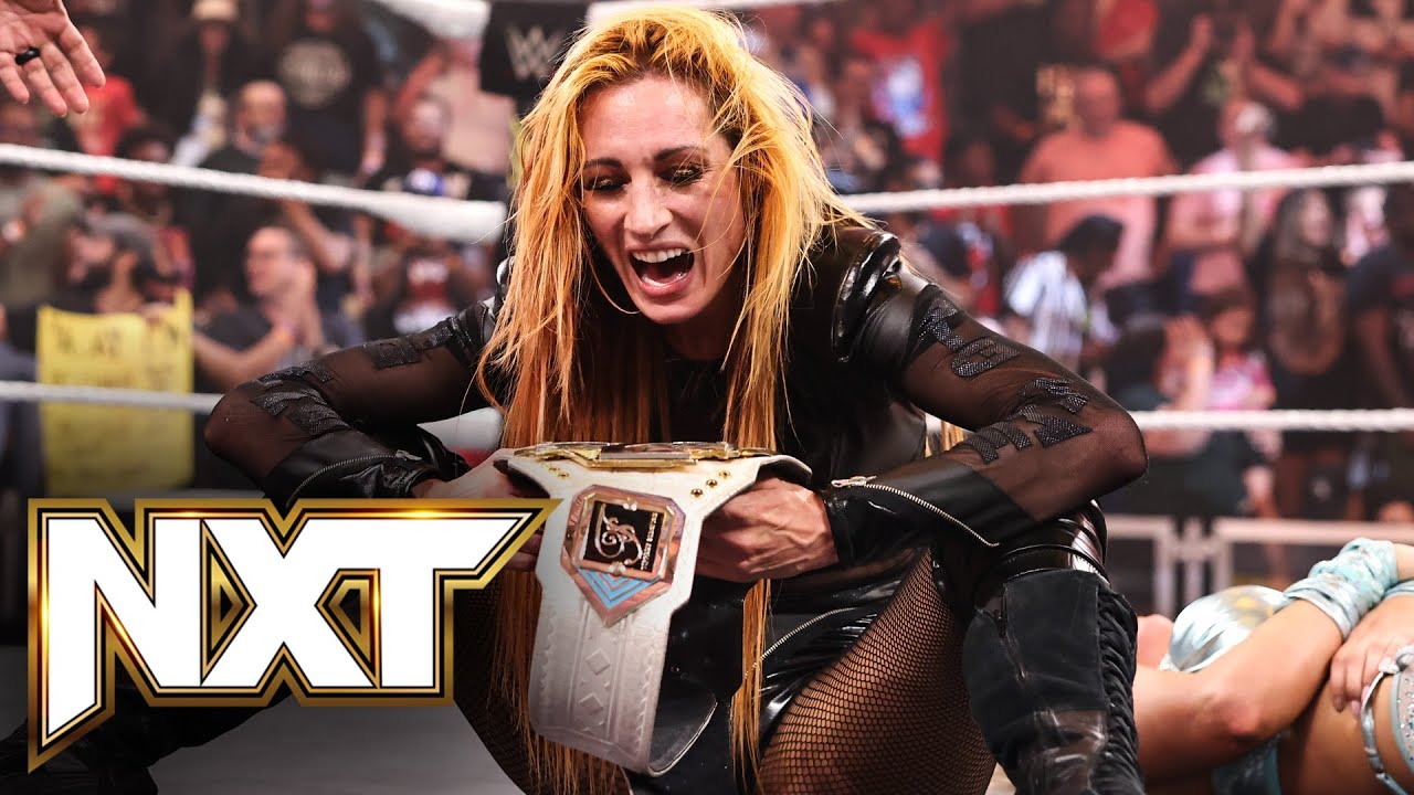 Becky Lynch wins the NXT Women's Championship for first time in her career,  after 'The Man' secures stunning victory over Tiffany Stratton