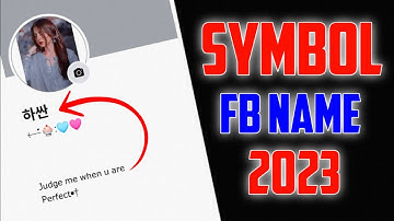 Facebook Symbol name id | Facebook invalid name id @Trickmaster412
