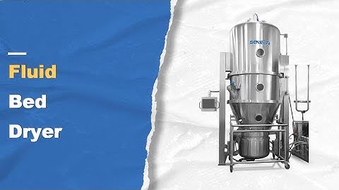 Fluidized Bed Dryer for Ibuprofen Product Drying - Senieer