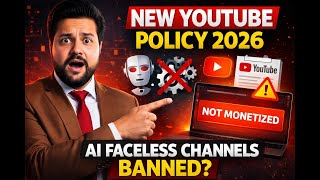 YouTube Automation Policy 2026  Why Faceless AI Channels Are Getting Removed