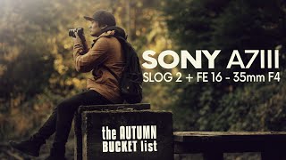 The Autumn Bucket List: a Sony Alpha A7III Cinematic Film in 2020.