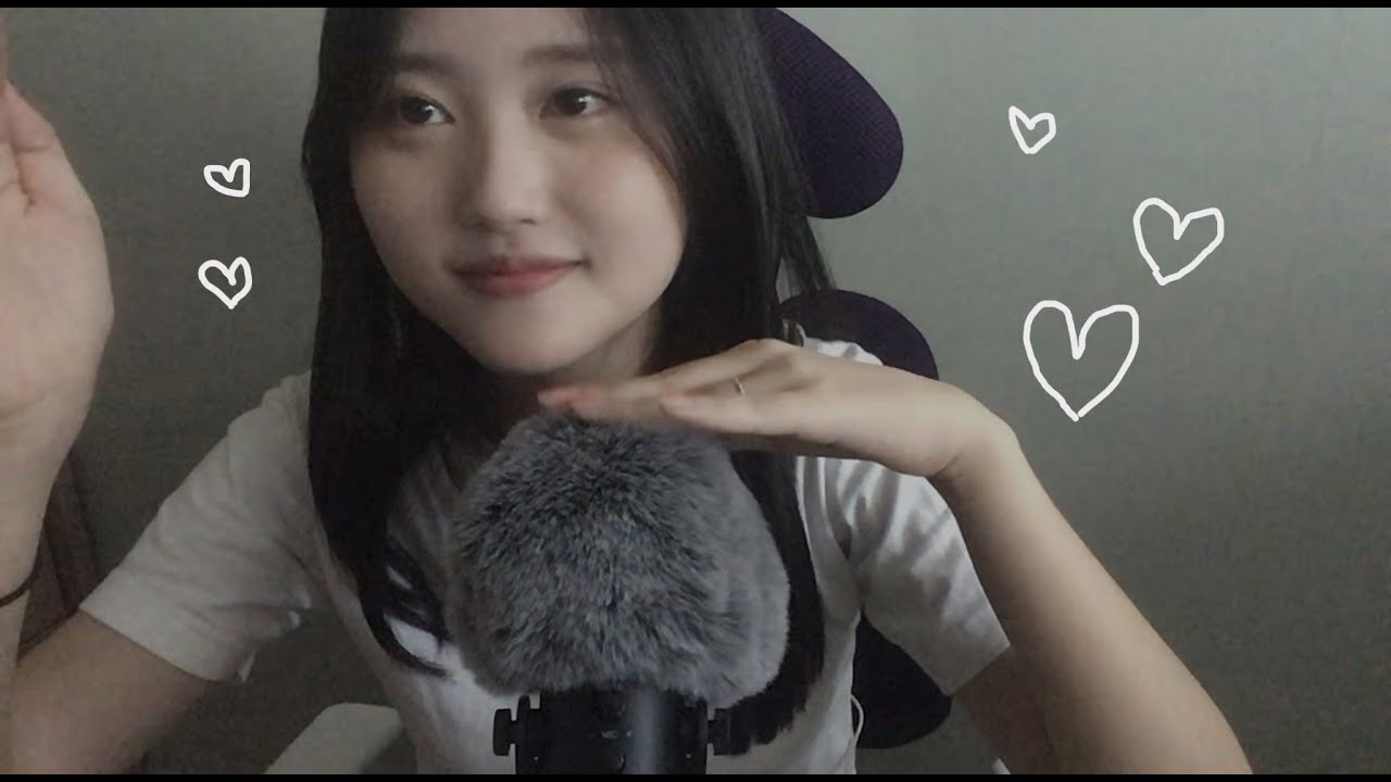 [ASMR] Playing with my new mic cover..💕 (Touching, scratching, brushing...)
