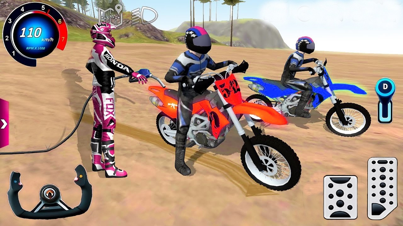 Impossible Bike Stunts Driving - Dirt Bikes Racing Simulator 2026 For Android IOS Mud gameplay [FHD]